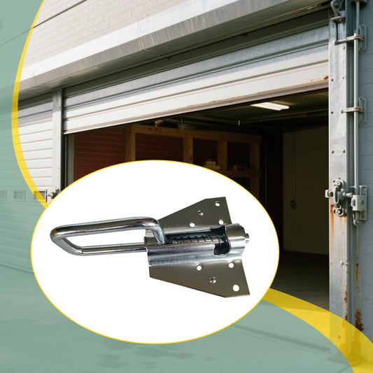 Garage Door Lock Set Metal Heavy Duty Slide Bolt Latch Industrial Door Hardware Accessories for Garden Chicken Coop Doors Fence