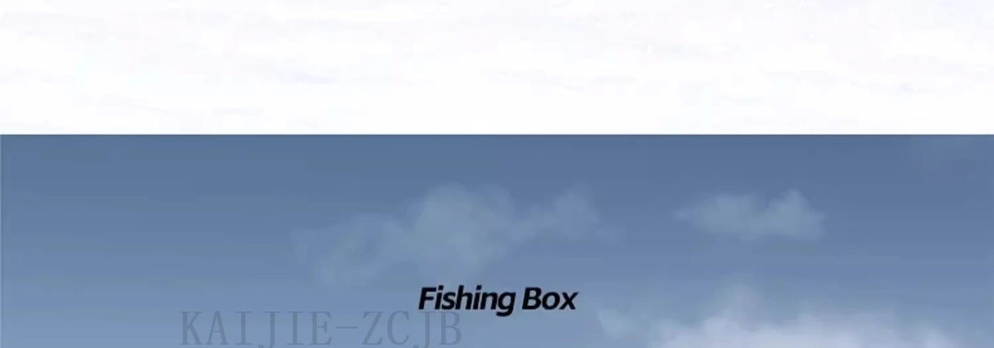 Fishing 32L Ultralight Fishing Box with Wheel Multifunctional Thickened Fishing Cooler Box Set Fishing Equipment Tool Box