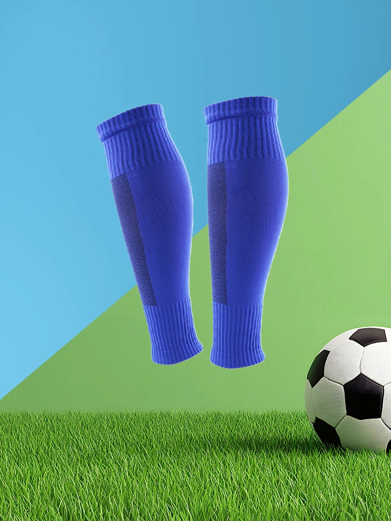 2 pairs of sports leg covers, calf socks, compression socks, and leg protectors