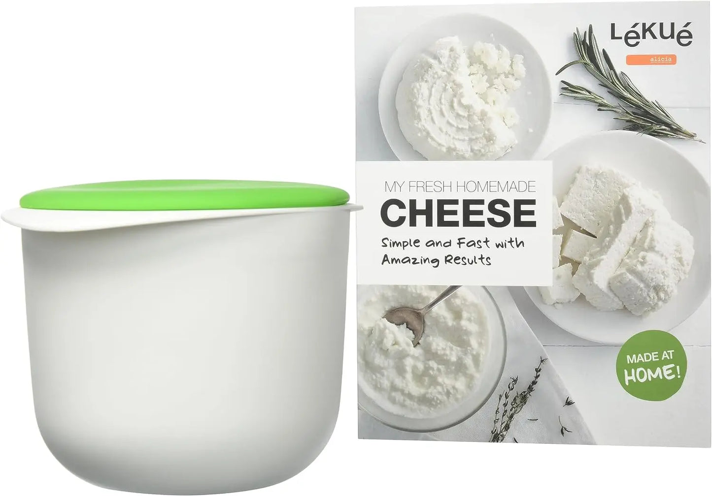 Kitchen Essentials,Microwave Yogurt Filter, Cheese Maker with Recipes
