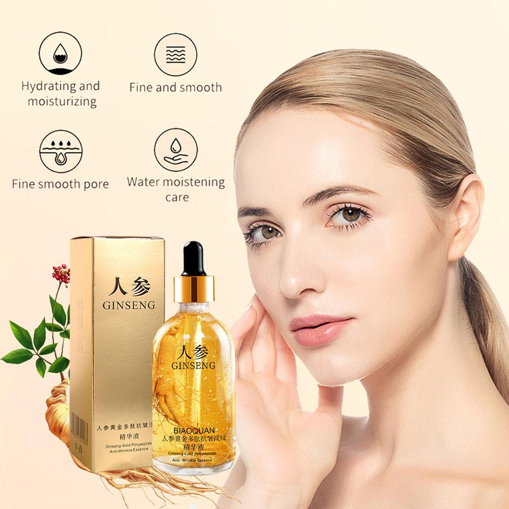 Ginseng Face Cream Firming Brightening Water Moisturizer for Smooth, Radiant Skin, Anti-Aging Skincare Facial Cream Skincare