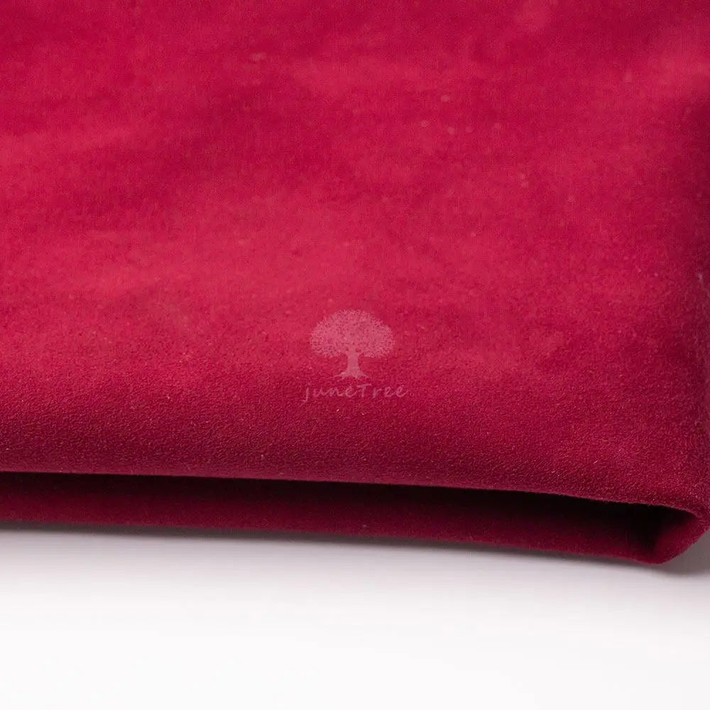 Junetree high quality Sheep skin leather Genuine leather suede face leather  soft 0.8mm thick whole skin leather craft