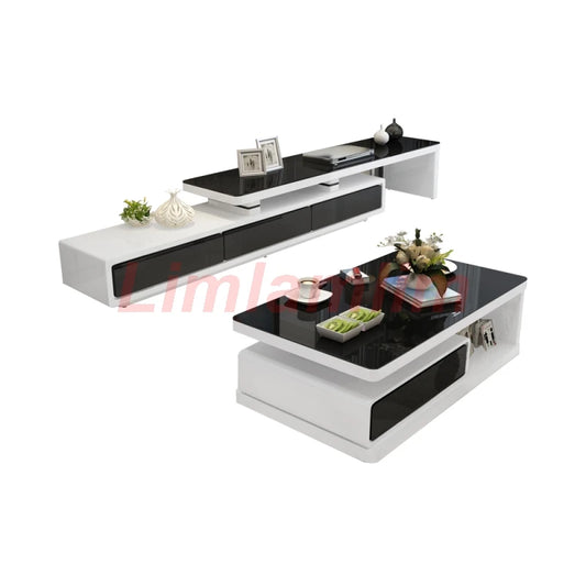 Linlamlim coffee table basse de salon Aparador sideboard buffet eat edge ark tv stand meubles tv monitor stand mueble tv cabinet