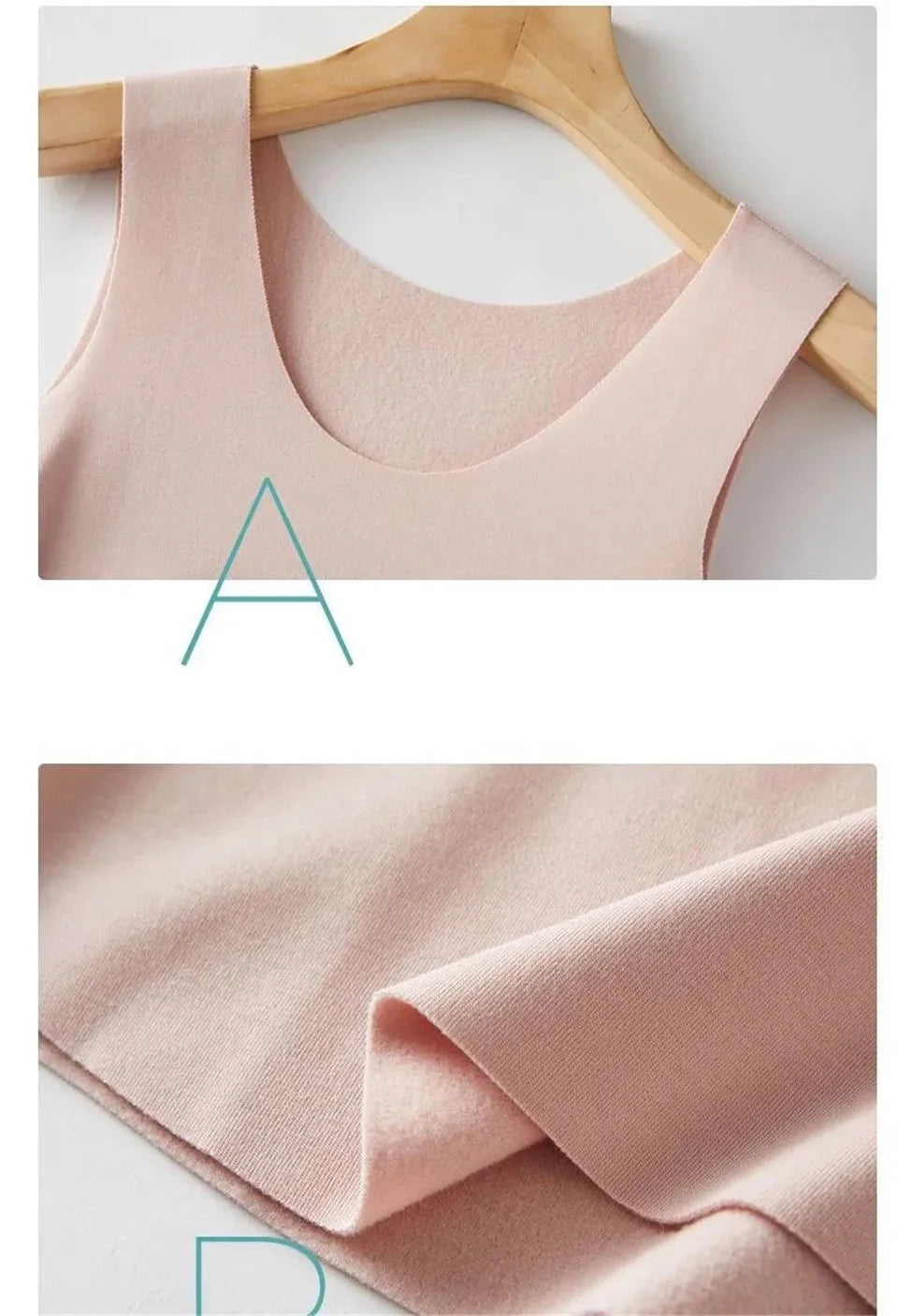 Thermal Shirt Women Sleeveless Elastic Velvet Vest Women Thermal Top V Neckline Warm Underwear Women Soft thermo shirt women