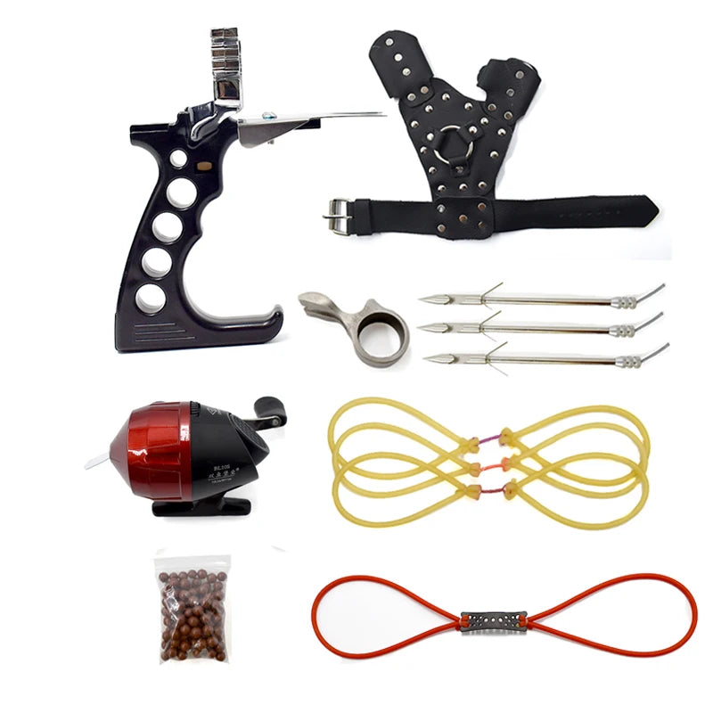 Slingshot Shooting Fishing Slingshot Bow and Arrow Shooting Powerful Fishing Compound Bow Catching Fish High Speed Hunting 2020