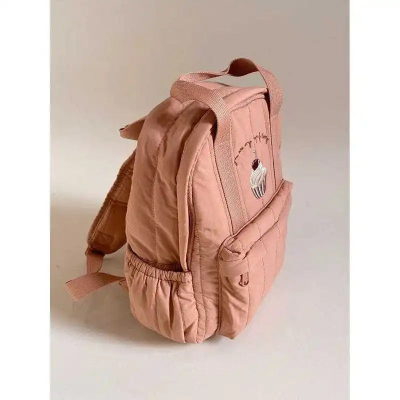 KS Baby Backpack Primary Schoolbag Kindergarten Kids Bags Brand Traveling Mom Cherry Lemon Children's Boys Girls Gift Storage