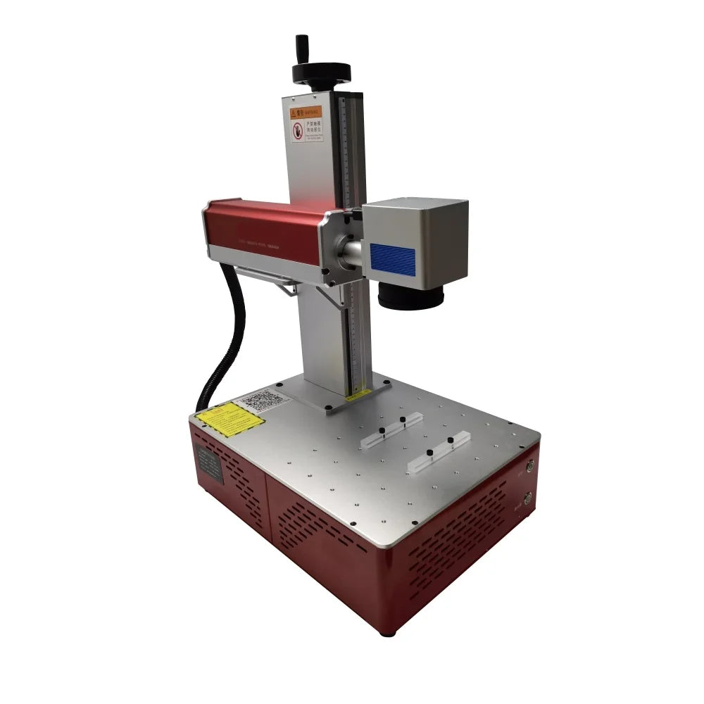 50W Raycus Fiber Laser Marking Machine 30W Laser Engraver Nameplate Engraving Metal Carving for PVC Plastic Stainless Steel