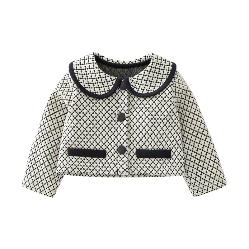 New born Baby Clothes Set 2024 Autumn Winter Thick Infant Girls Outfits Suit Dress + Coat for 0 3 6 12 Month