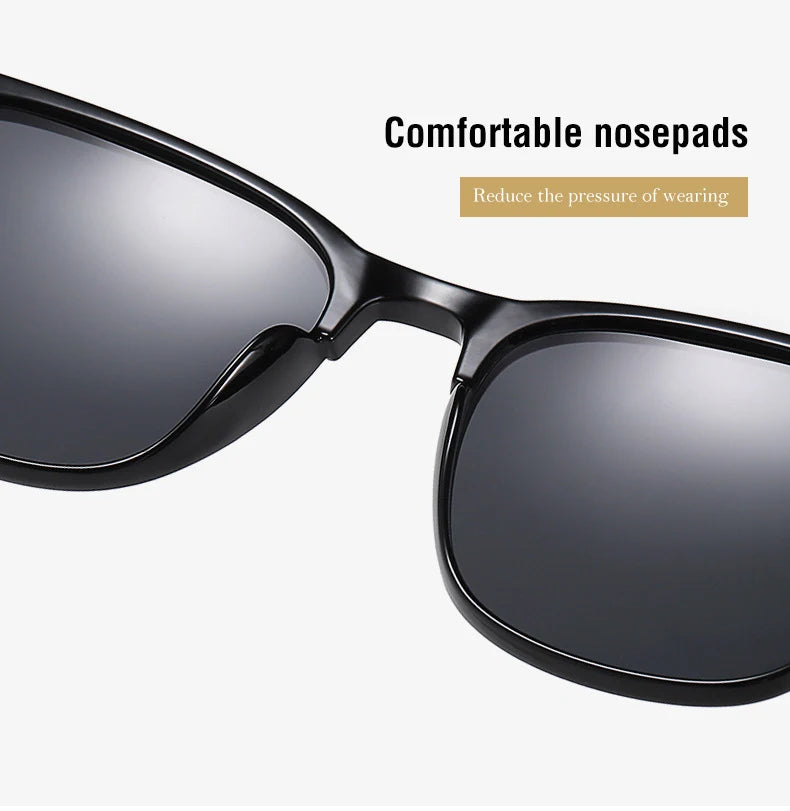Vintage Polarized Sunglasses Men Women Brand Design Eye Sun Glasses Semi Rimless Classic  Shades Oculos De Sol UV400