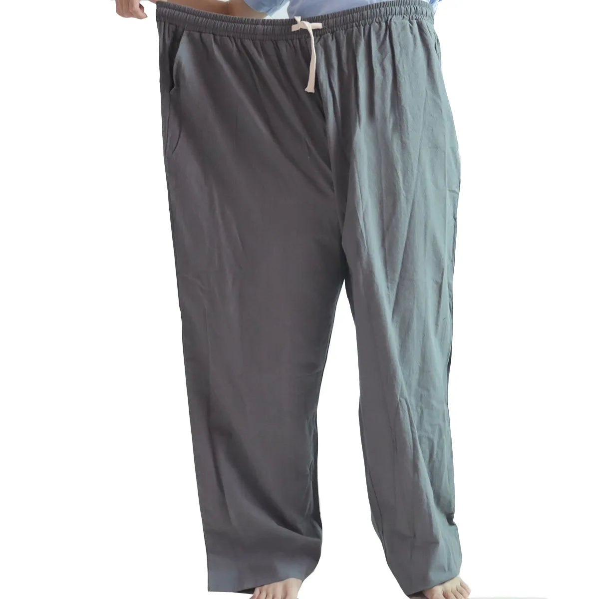 Autumn Spring Pants Men 11XL Waist 170cm 10XL 9XL 8XL 7XL 6XL Cotton Large Size Trousers 5 Colors