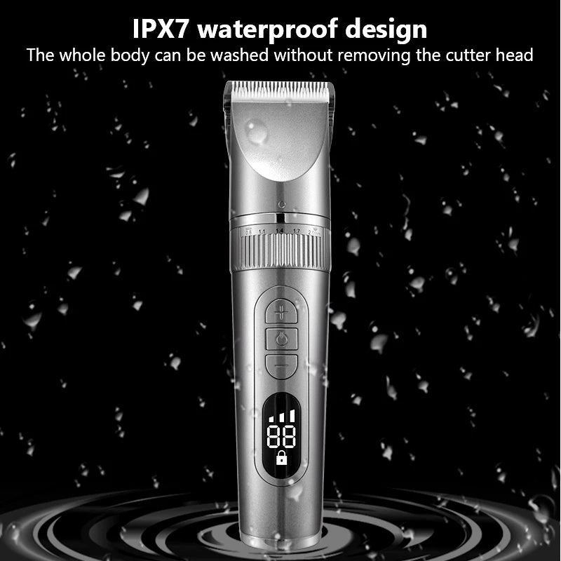 Hair Clipper Professional Hair Trimmer Barber Hair Cutting Machine Electric Shavers for Men Beard Shaving Razor Beard Trimmer