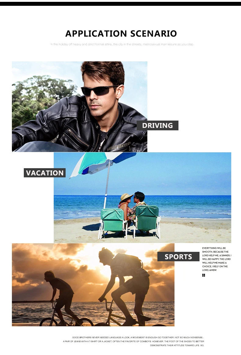 Polarized Sunglasses Men's Driving Shades Male Sun Glasses For Men Safety 2022 Luxury Brand Designer Oculos