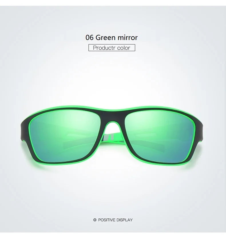 Men's Polarized Fishing Sunglasses With Glasses Chain For Men Women Driving Hiking Sun Glasses Fishing Eyewear