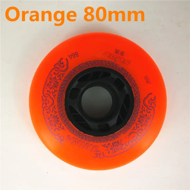 Branded SKATING 3rd 90A inline skates wheel Braking roller Blade rodas Slide Skating Ruedas for Sliding paiting