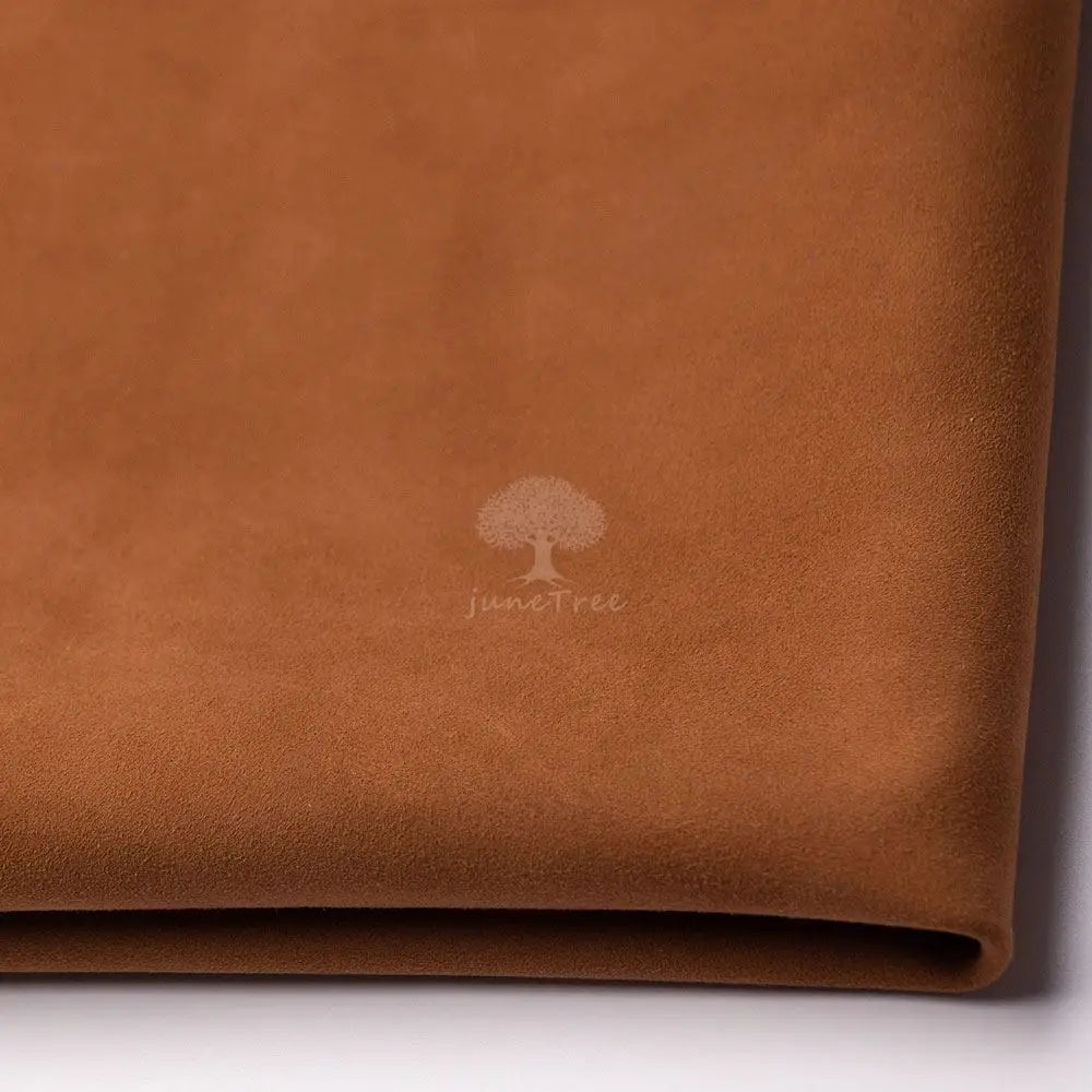 Junetree high quality Sheep skin leather Genuine leather suede face leather  soft 0.8mm thick whole skin leather craft