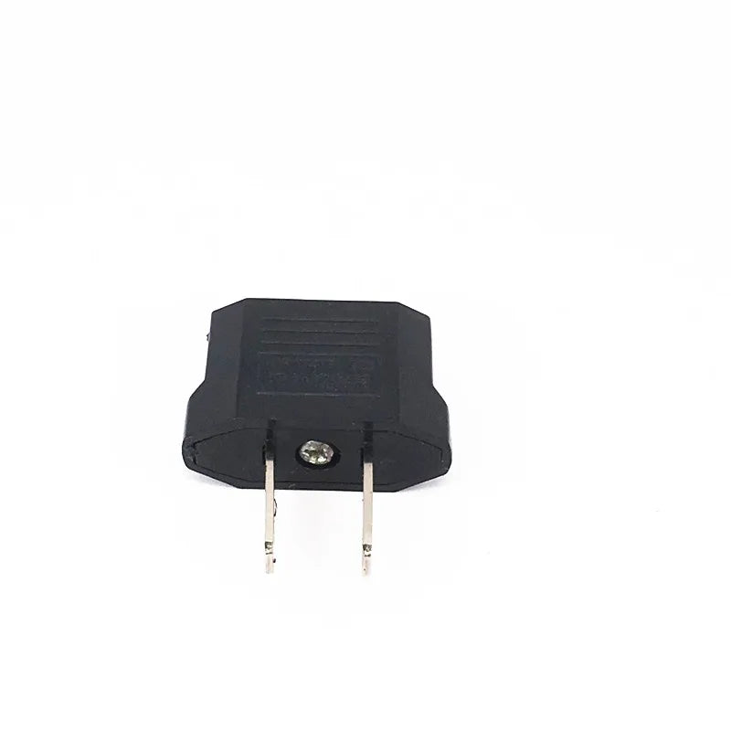 1/2/5Pcs EURO EU To US Travel Power Plug Adapter Converter Travel Conversion European To American Outlet Plug Adapter