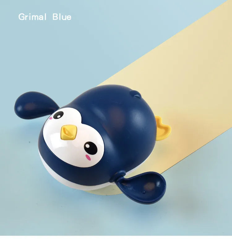 New Baby Bath Toys Cartoon Kids Learning Cognition Cute Animal Swimming Frogs Tortoise Crab Classic Baby Water Toy For Children
