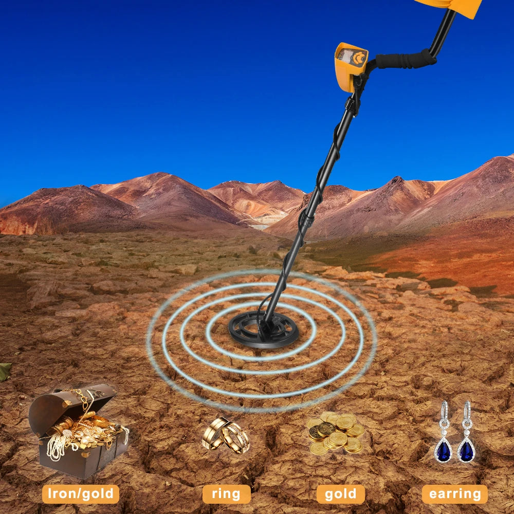 (Battery-free)MD6250 Professional Metal detector Underground Metal detector Hunter detects metals with high performance