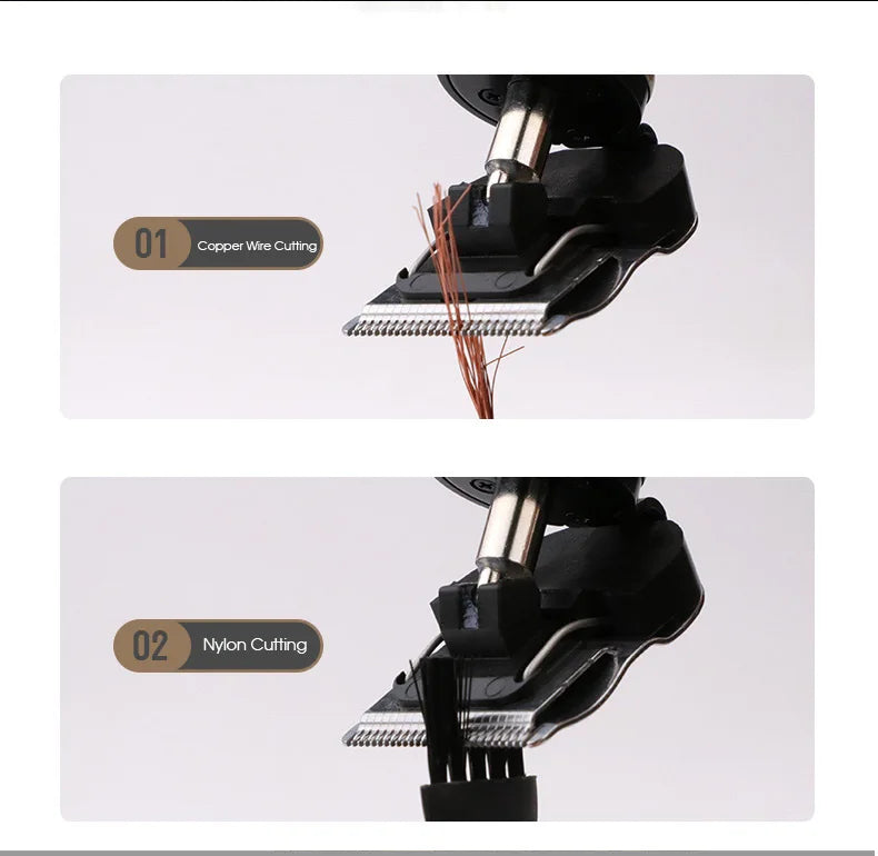 Professional T Bald Head Hair Trimmer Barber Rechargeable Hair Clipper Men Hair Cutting Machine Beard Trimmer 0mm Razor Shaver