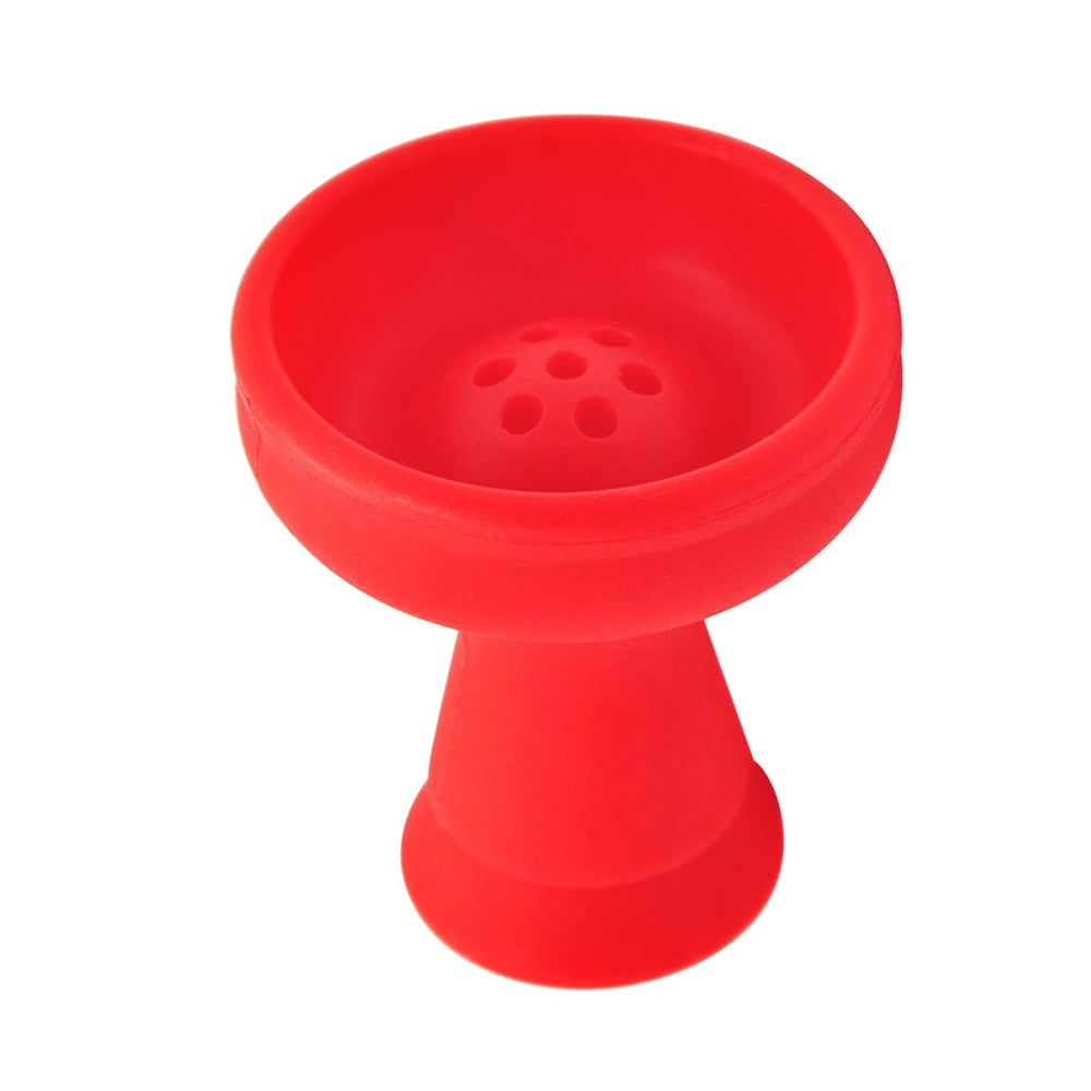 7 Hole Funnel Silicone Hookah Bowl Phunnel Shisha Accessory Nargila Sheesha Coal Holder Narguile Chicha Parts Nargileh Head Top