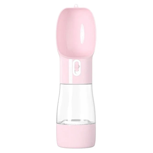 Pet Dog Water Bottle Portable Drinking Water Feeder Bowl Cat Food Feeding For Puppy Outdoor Walking Travel Supplies Pet Products
