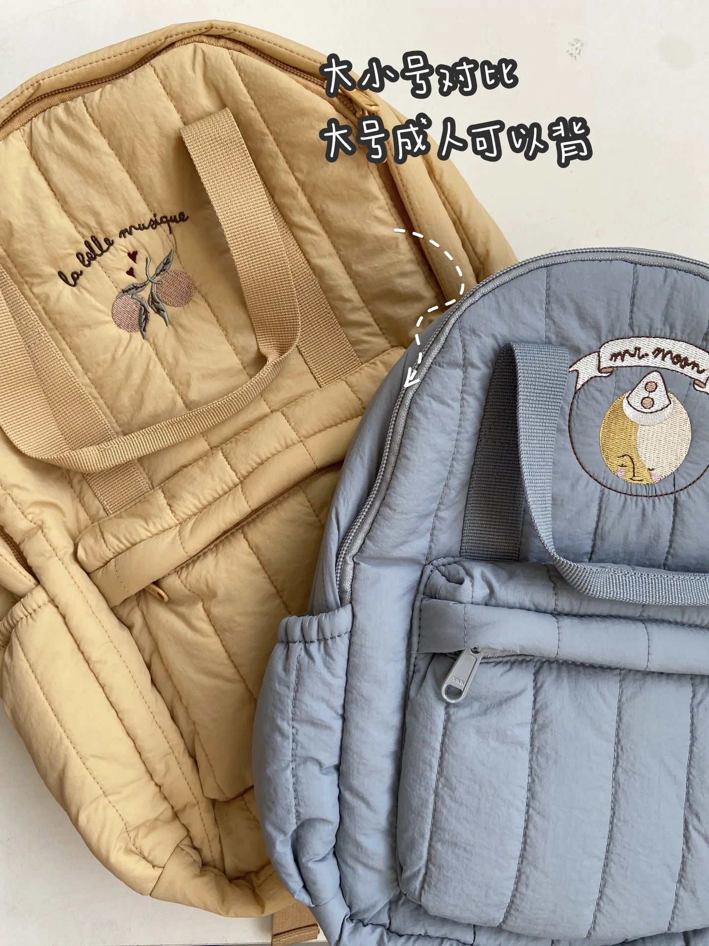 KS Baby Backpack Primary Schoolbag Kindergarten Kids Bags Brand Traveling Mom Cherry Lemon Children's Boys Girls Gift Storage