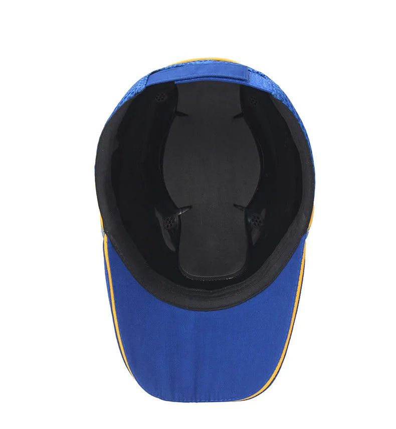 Newest Work Safety Protective Helmet Bump Cap Hard Inner Shell Baseball Hat Style For Work Factory Shop Carrying Head Protection