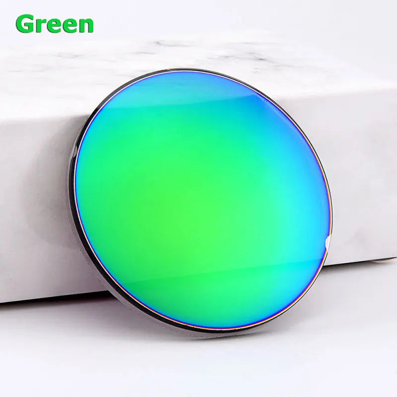 Polarized Optical Sunglasses Lenses 1.56 1.61 1.67 Mirror Prescription Myopia Aspheric UV400 Driving Sun Glasses colorful Lens