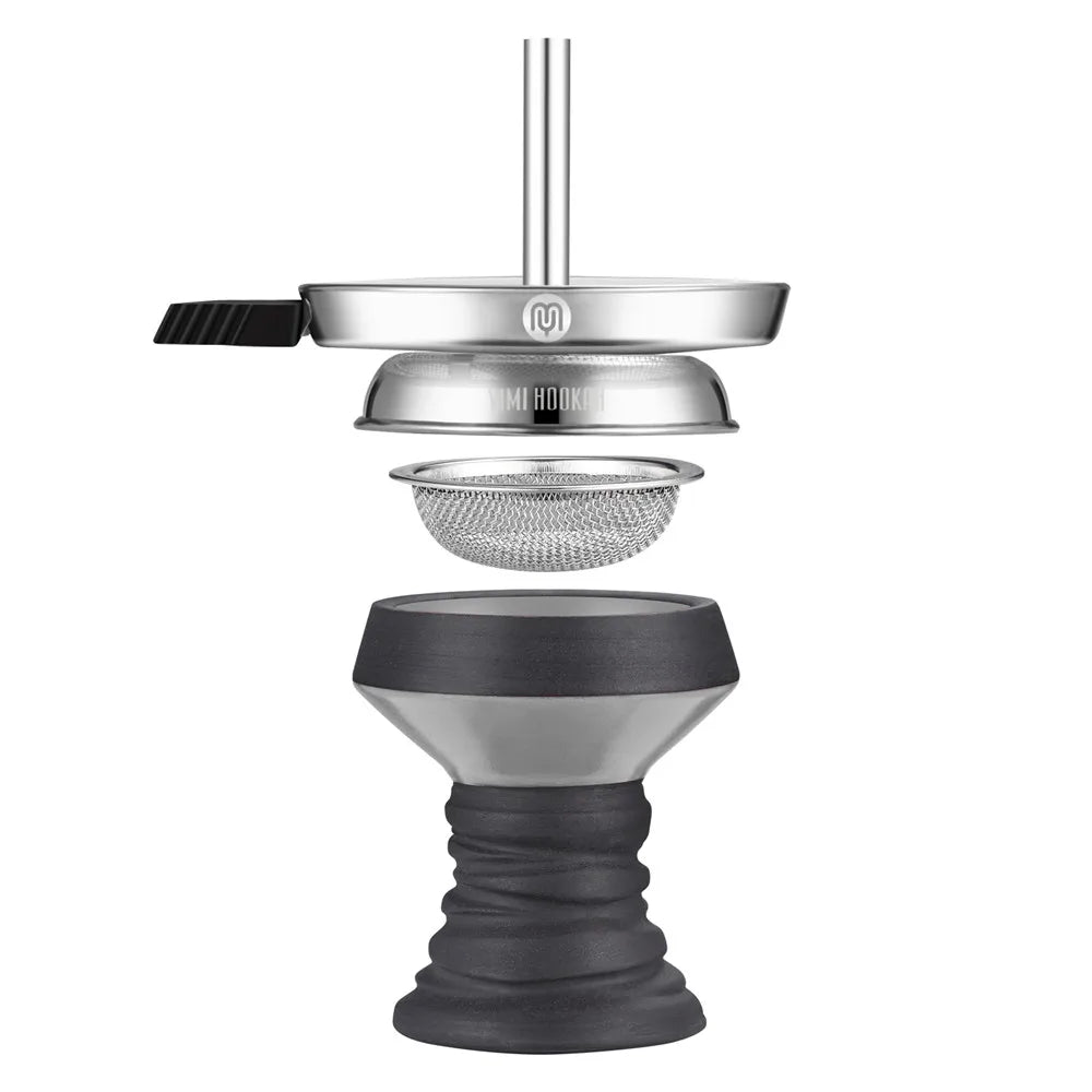 Yimi Hookah Premium Stone Shisha Head With Charcoal Holder Pipe Screen Shisha Bowl Chicha Accessories
