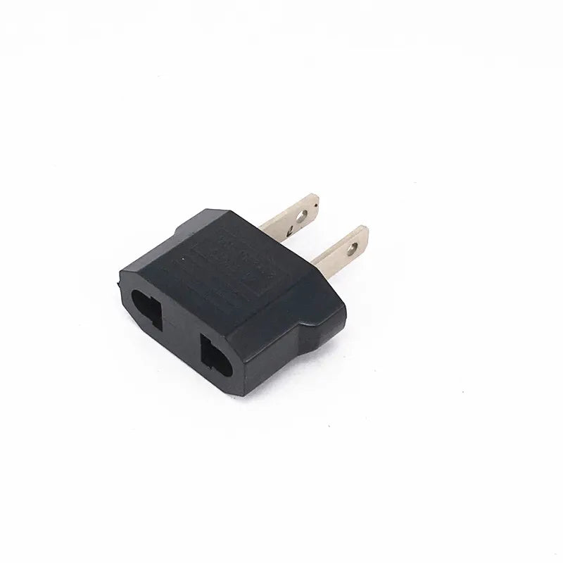 1/2/5Pcs EURO EU To US Travel Power Plug Adapter Converter Travel Conversion European To American Outlet Plug Adapter