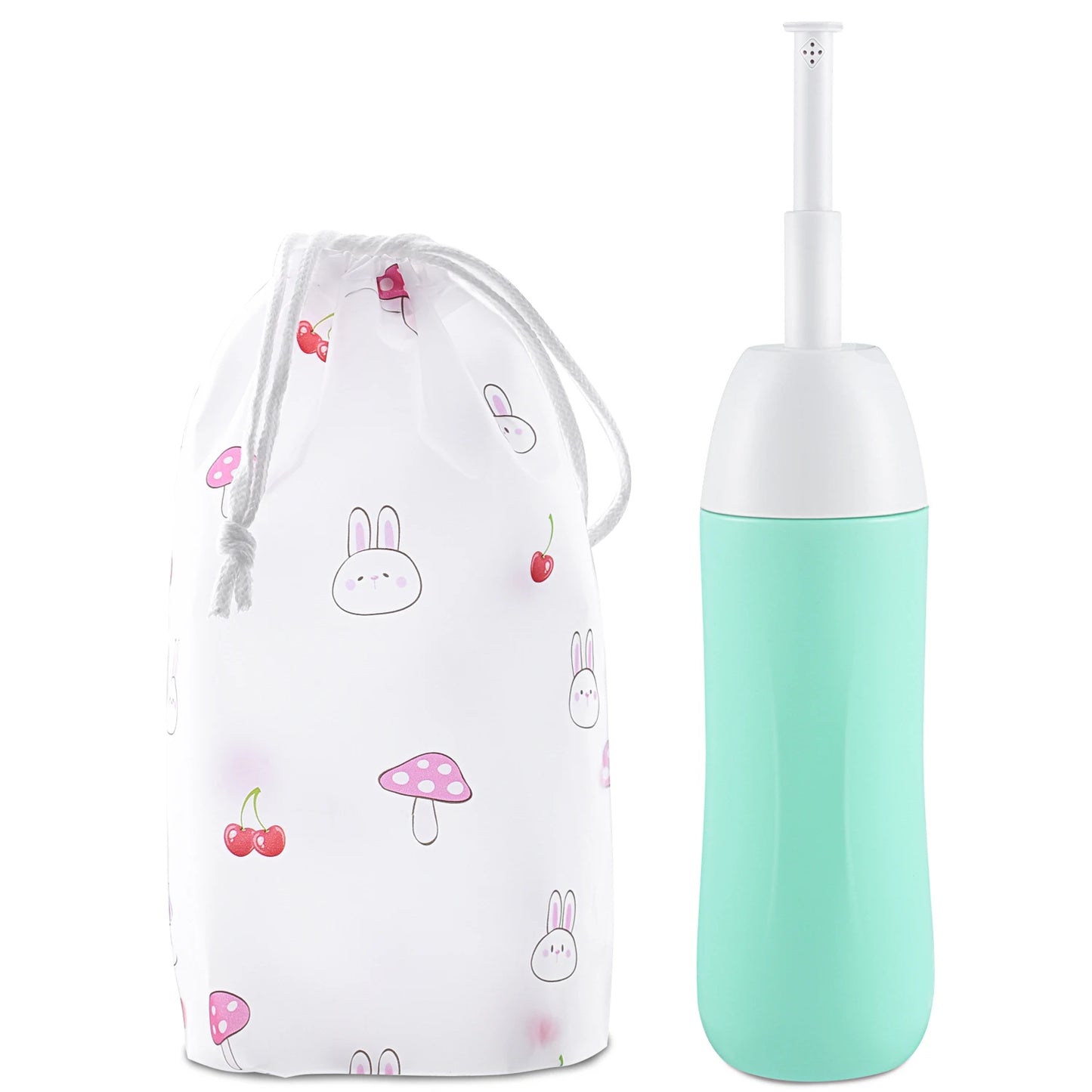 Portable Bidet - Travel Handheld Bidet Bottle with Retractable Spray Nozzle for Hygiene Cleansing Personal Care 400ml With Bag