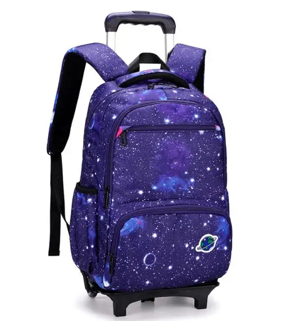 Schoolbag with wheels School wheeled backpack for boys Children School trolley bags travel luggage School Rolling backpack Bags