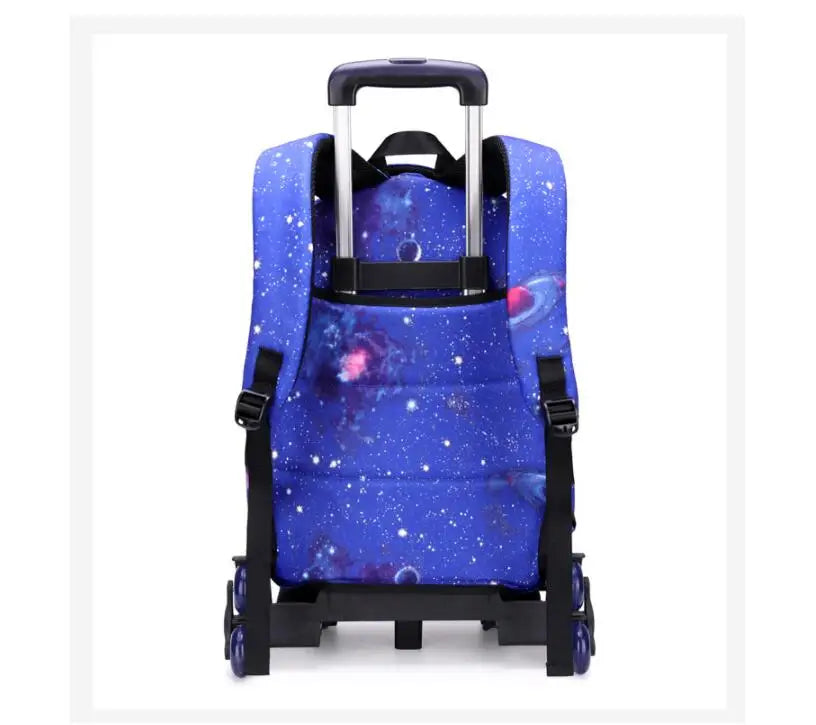 Schoolbag with wheels School wheeled backpack for boys Children School trolley bags travel luggage School Rolling backpack Bags
