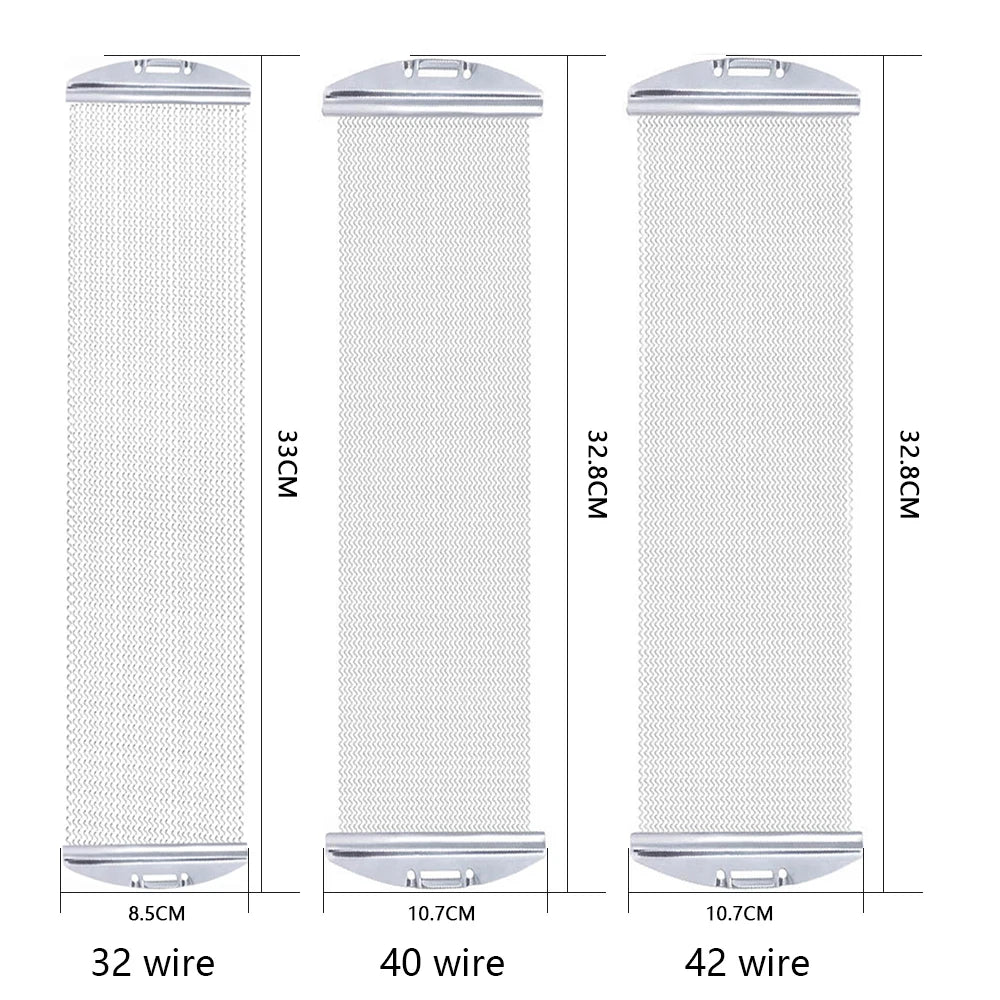 High Quality Steel Wire 20-42 Strands Drum Spring Silver Stainless Steel for 14 Inch Snare Drum Cajon Box Drum Replacement Parts