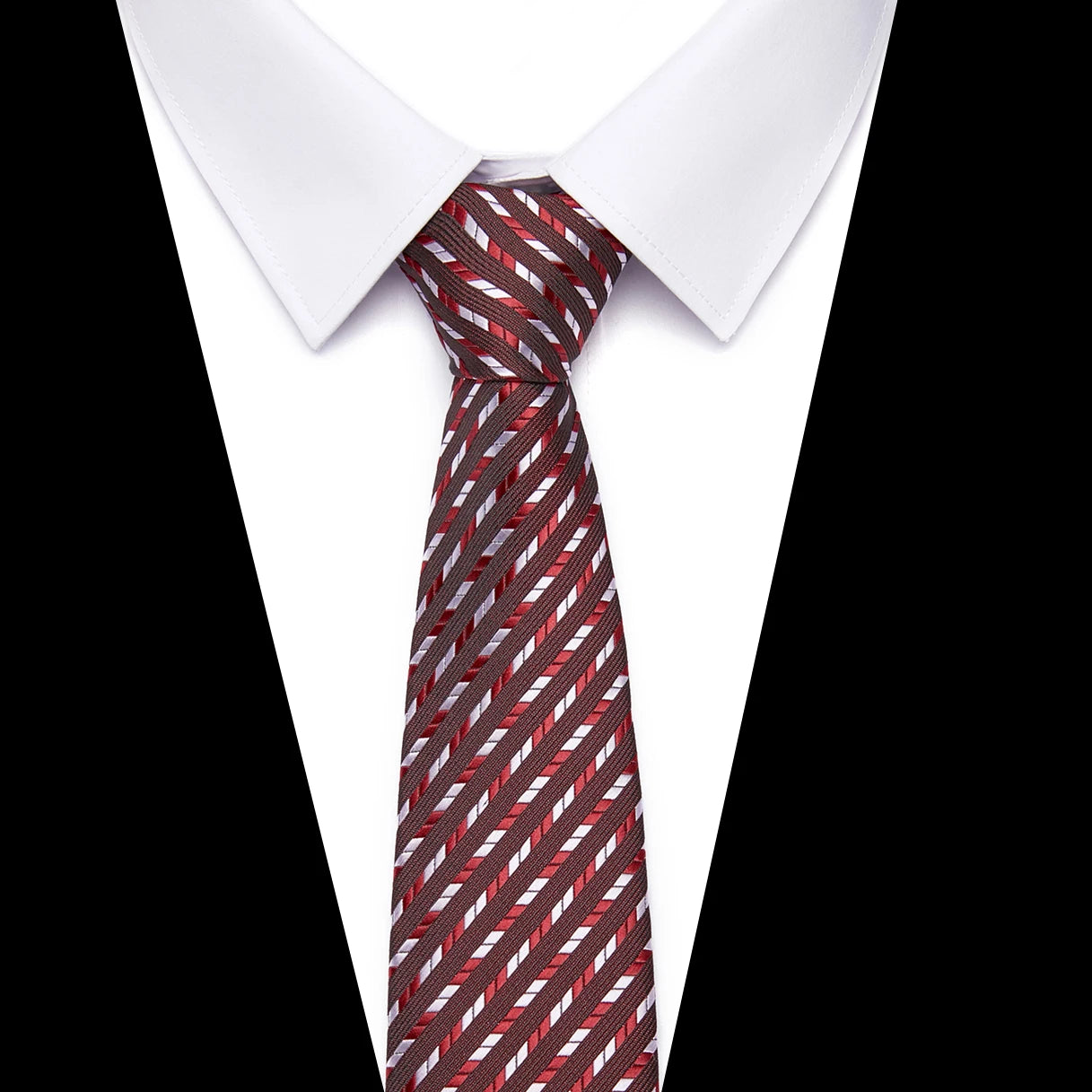 Silk tie skinny 7.5 cm Red floral necktie high fashion plaid ties for men slim cotton cravat neckties Mens 2019 gravatas