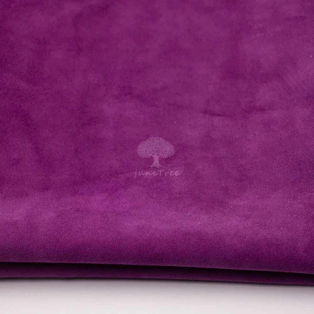 Junetree high quality Sheep skin leather Genuine leather suede face leather  soft 0.8mm thick whole skin leather craft