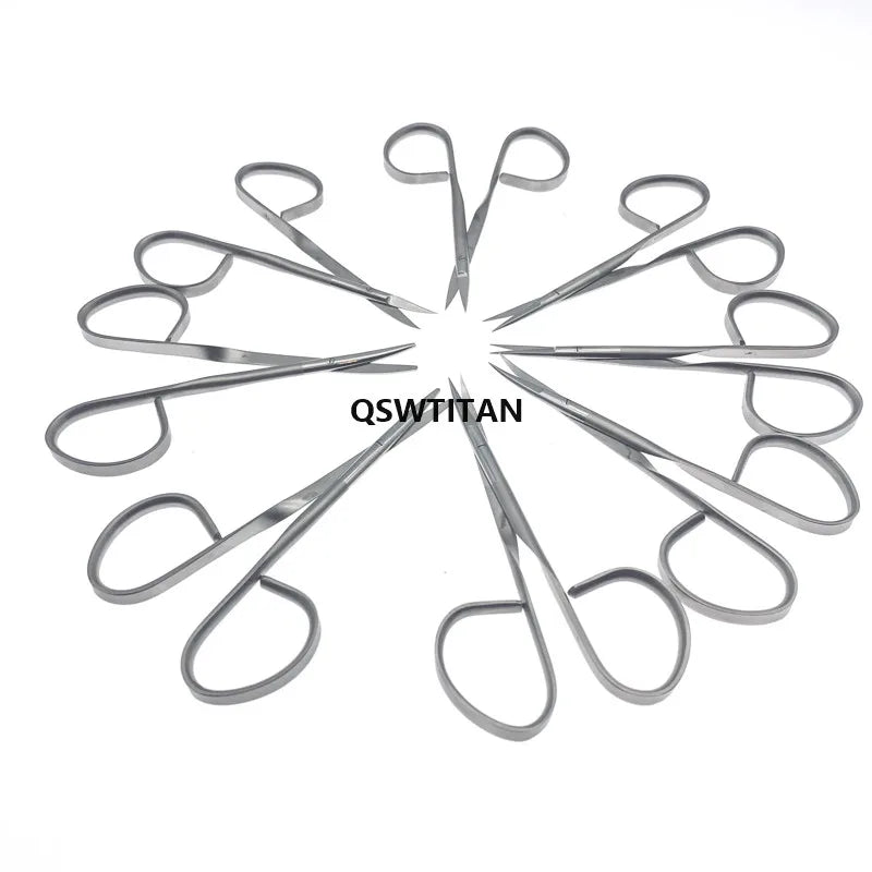 10CM Double-Eyelid Scissors stainless steel Scissors For Ophthalmic Surgical Instrument