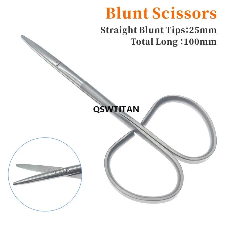 10CM Double-Eyelid Scissors stainless steel Scissors For Ophthalmic Surgical Instrument