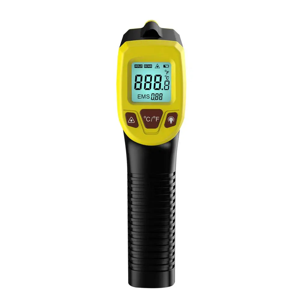 Digital Infrared Thermometer Non Contact Laser IR Temperature LCD DisplayPyrometer Tester Industrial Temperature Instrument