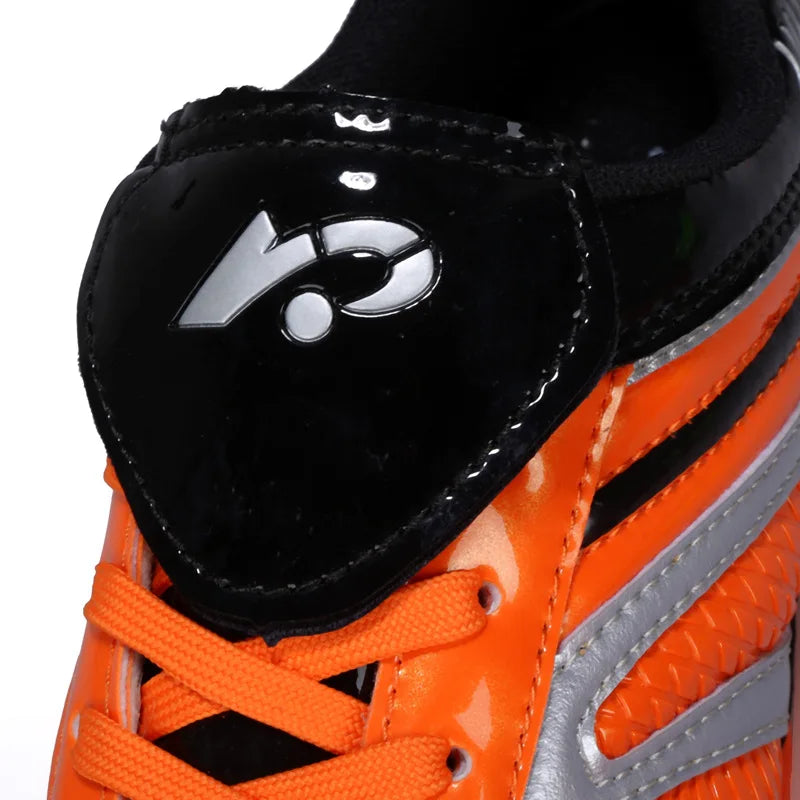 Men Football Soccer Boots Athletic Shoes New Leather Big Size High Top Cleats Training Sneaker Comfortable