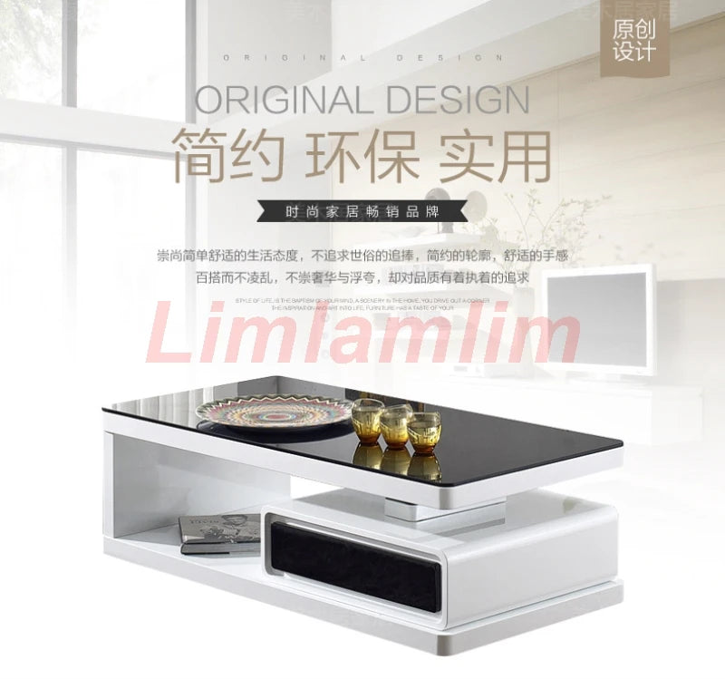 Linlamlim coffee table basse de salon Aparador sideboard buffet eat edge ark tv stand meubles tv monitor stand mueble tv cabinet