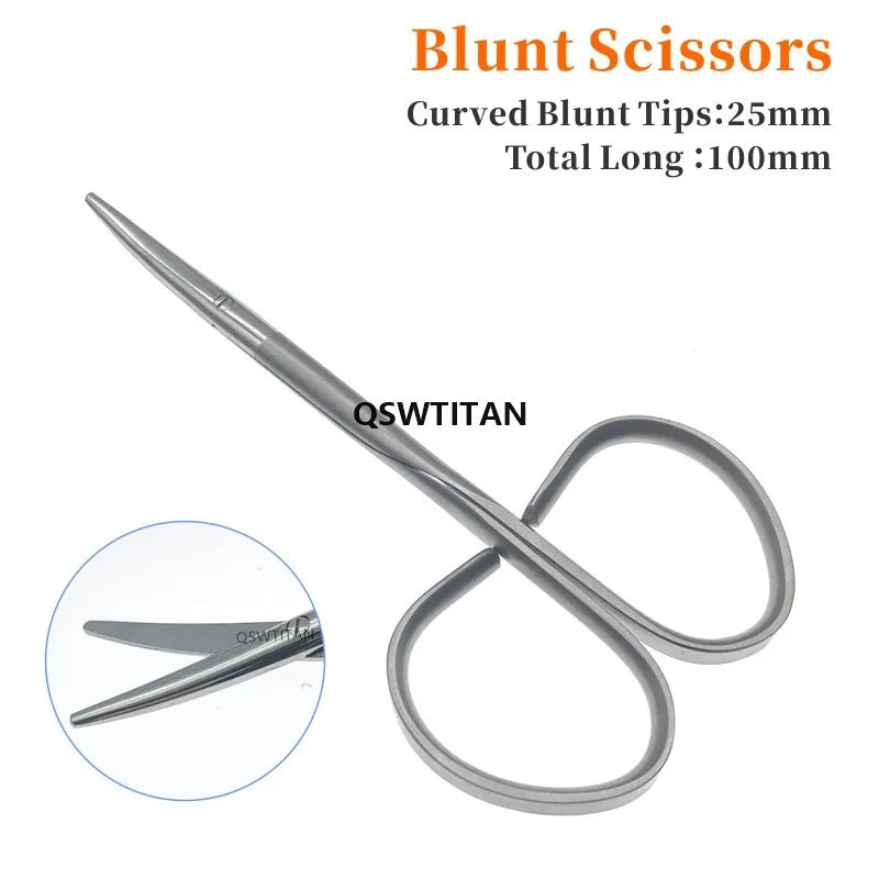 10CM Double-Eyelid Scissors stainless steel Scissors For Ophthalmic Surgical Instrument