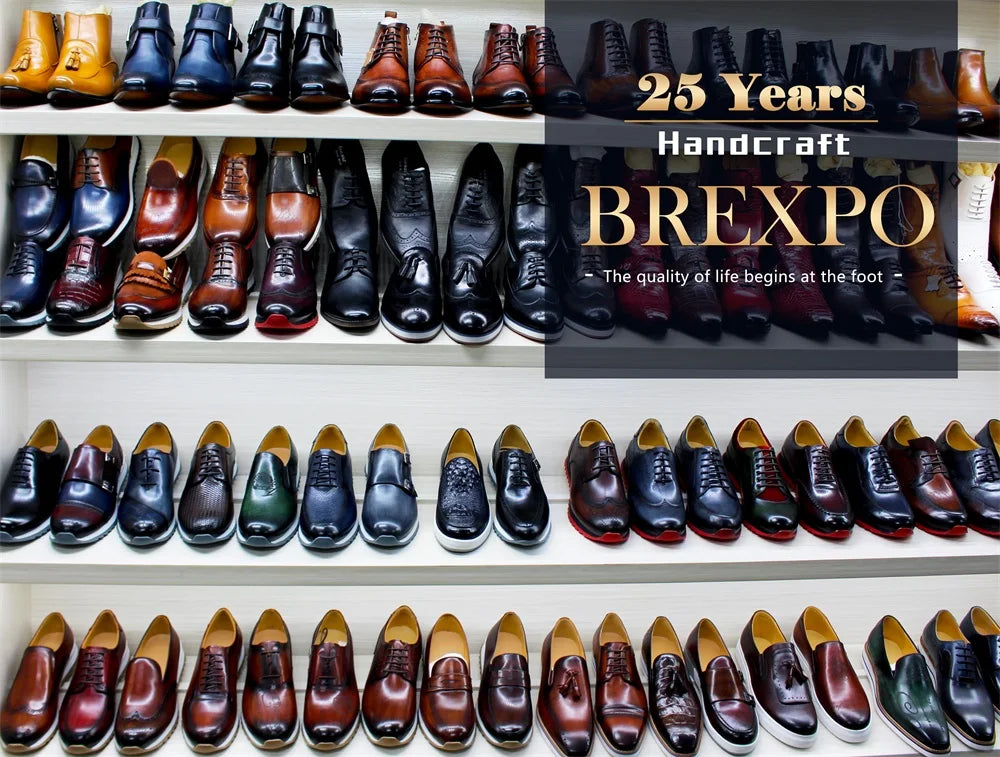 Genuine Leather Casual Men's Shoes High-grade Handmade Fashion Comfortable Leather Shoes Daily Dating Loafers Formal Party Shoes