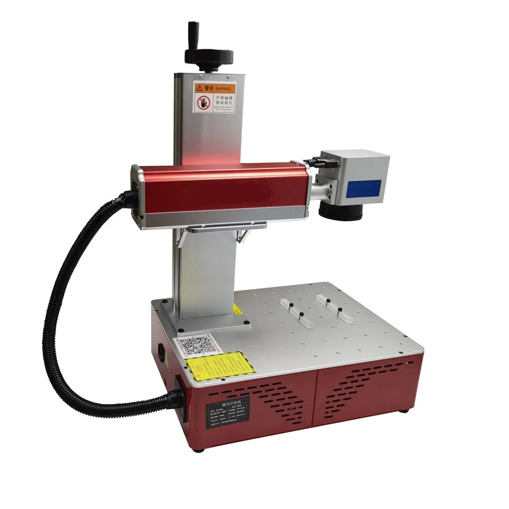 50W Raycus Fiber Laser Marking Machine 30W Laser Engraver Nameplate Engraving Metal Carving for PVC Plastic Stainless Steel