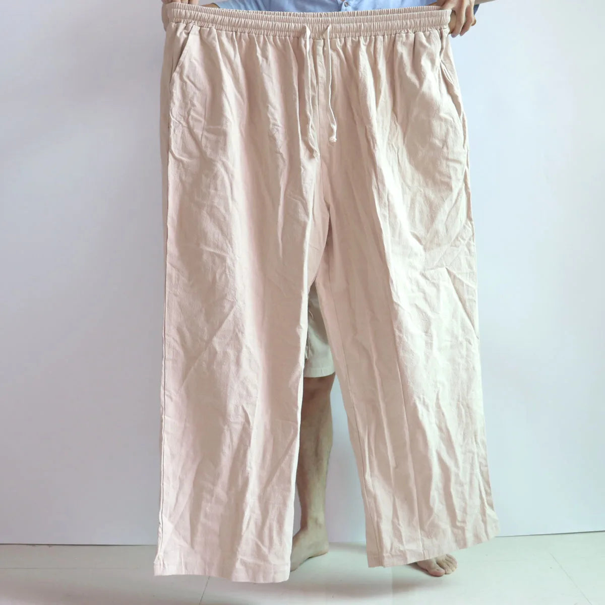 Autumn Spring Pants Men 11XL Waist 170cm 10XL 9XL 8XL 7XL 6XL Cotton Large Size Trousers 5 Colors