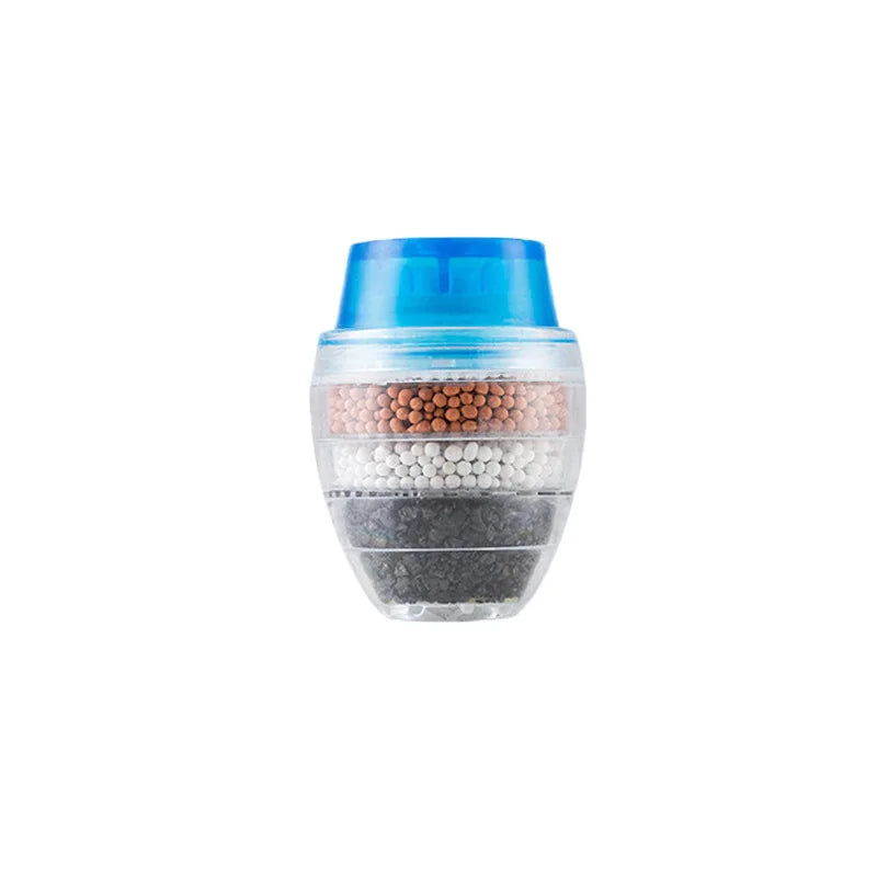 5 Layers Activated Carbon Water Purifier Kitchen Tap Filter Bathroom Faucet Mount Filters Purification Tool for Home Use