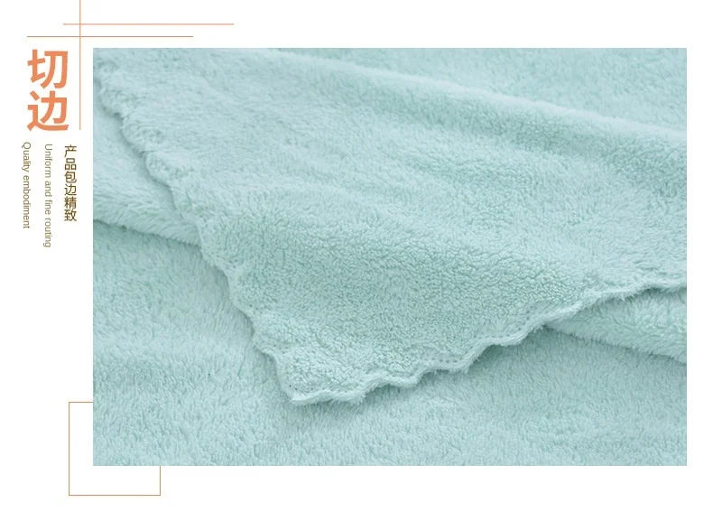Cotton Bath Towels for Adults, 70x140cm 35x75cm 2pcs, High Absorbent Soft Bath Towel + Face Towels, Luxury Super Large Towel Set