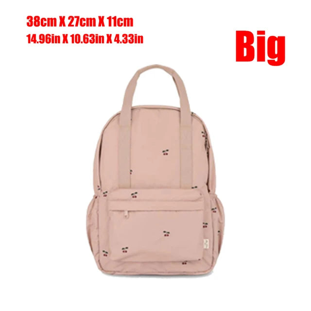 KS Baby Backpack Primary Schoolbag Kindergarten Kids Bags Brand Traveling Mom Cherry Lemon Children's Boys Girls Gift Storage