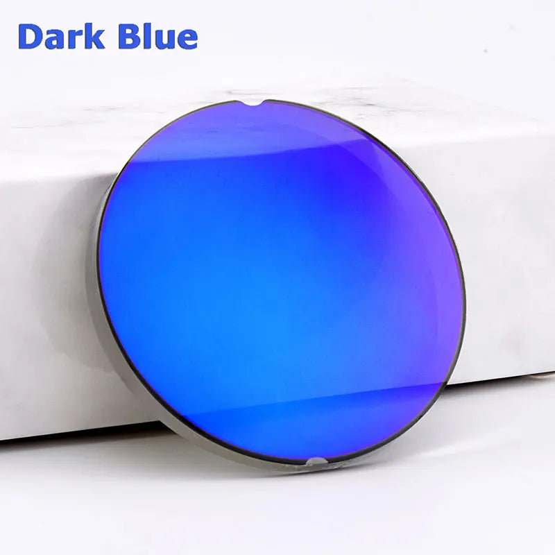 Polarized Optical Sunglasses Lenses 1.56 1.61 1.67 Mirror Prescription Myopia Aspheric UV400 Driving Sun Glasses colorful Lens