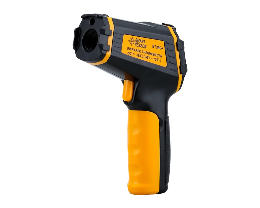 Digital Infrared Thermometer Laser Temperature Meter Non-contact Pyrometer Imager Hygrometer IR Termometro Color LCD Light Alarm